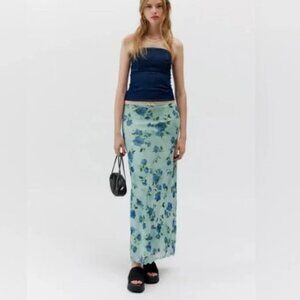 Urban Outfitter NWT Mesh Floral Skirt XS